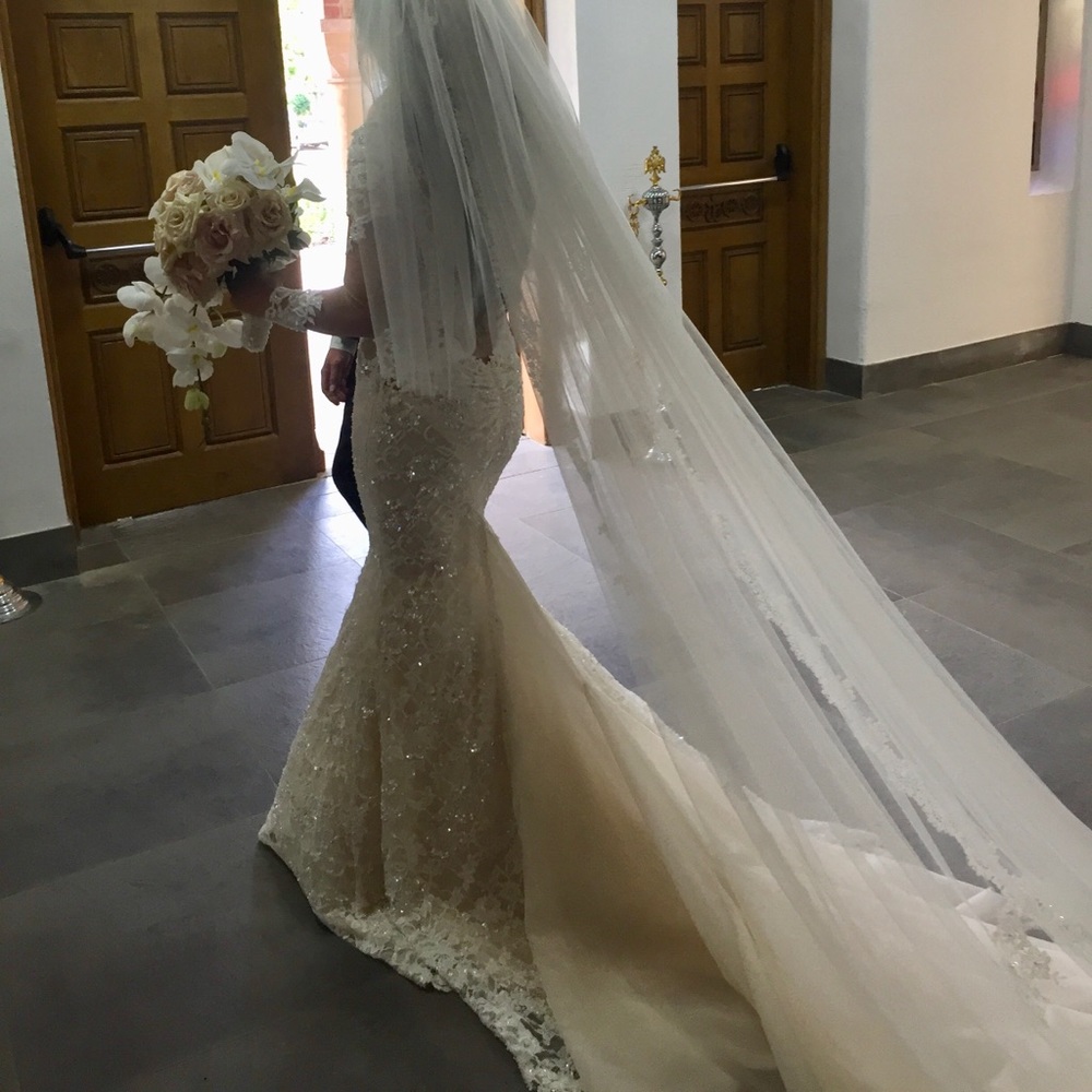 Custom Galia Lahav wedding dress